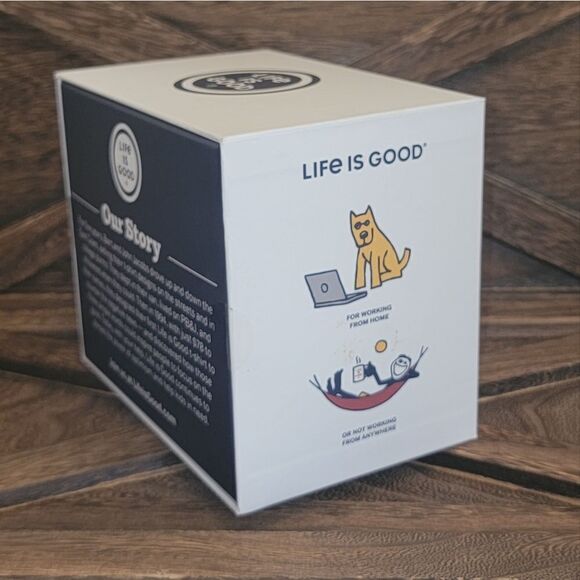 LIFE IS GOOD Take It Easy 15oz Diner Mug • Microwave & Dishwasher Safe • New - Picture 5 of 7